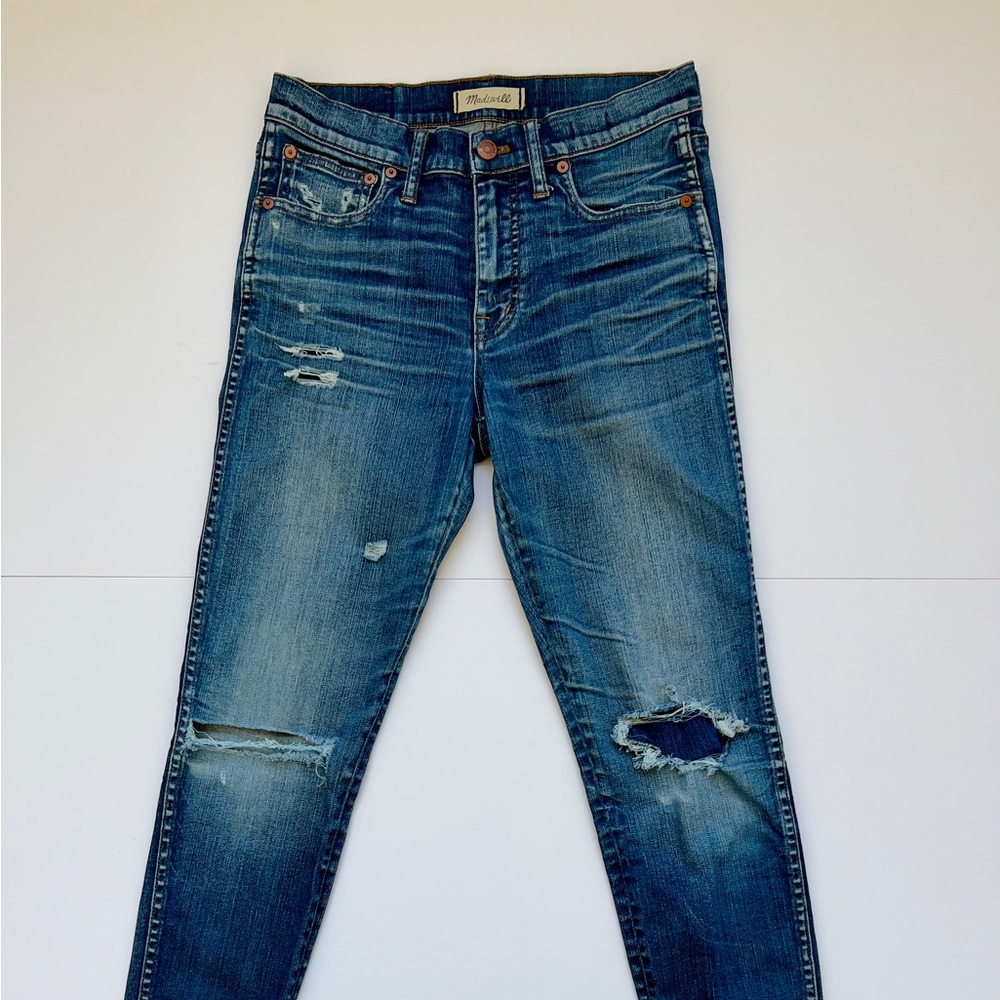 Madewell Distressed Blue Women's Jeans